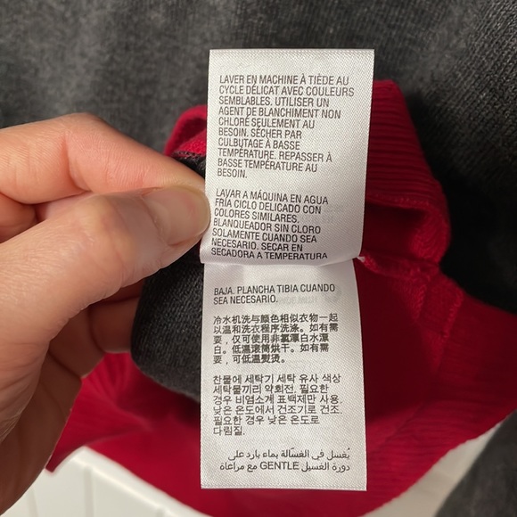 Karen Scott Mixed Color Cowl Neck Sweater in Medium - Picture 10 of 10